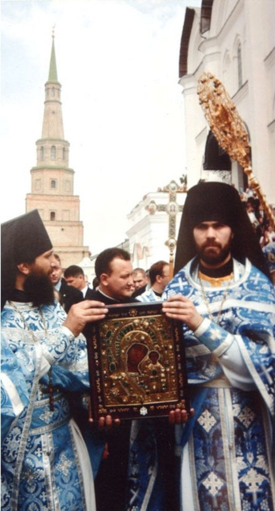 Казанская икона Божьей Матери возвращена в Казань