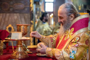 В Неделю 24-ю по Пятидесятнице Блаженнейший Митрополит Онуфрий возглавил Божественную литургию в Киево-Печерской Лавре (+видео)