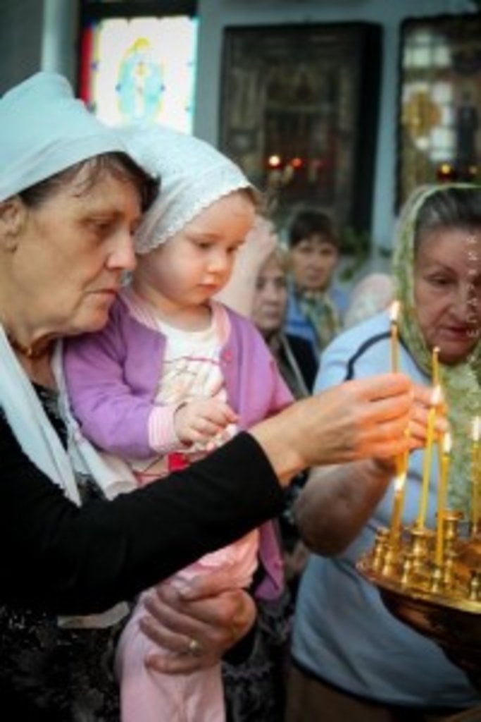 Правславні на Луганщині молилися за спочилими