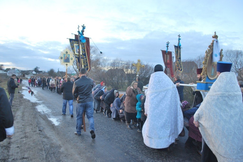 Хресний хід у Цумані з нагоди прибуття ікони свт. Феодосія Чернігівського