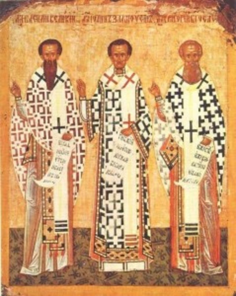 Ікона Собору трьох святителів