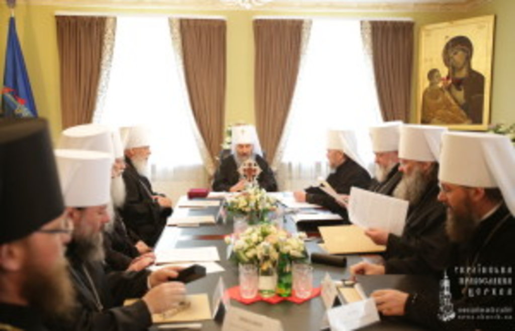 Журналы заседания Священного Синода Украинской Православной Церкви от 19 апреля 2016 года