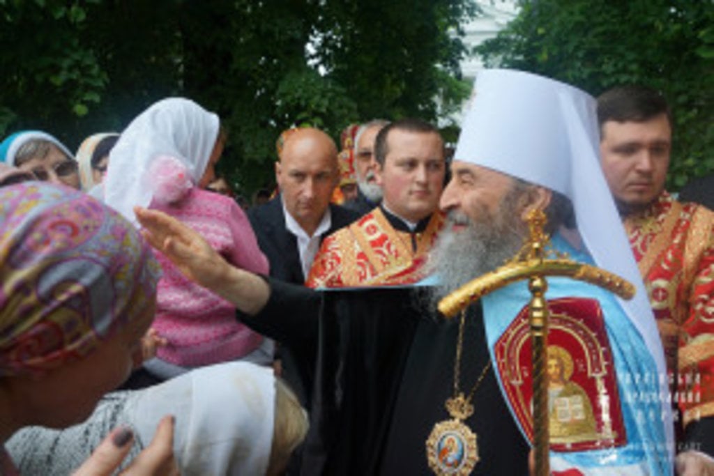 Предстоятель УПЦ звершив Літургію у Мгарському монастирі Полтавської єпархії