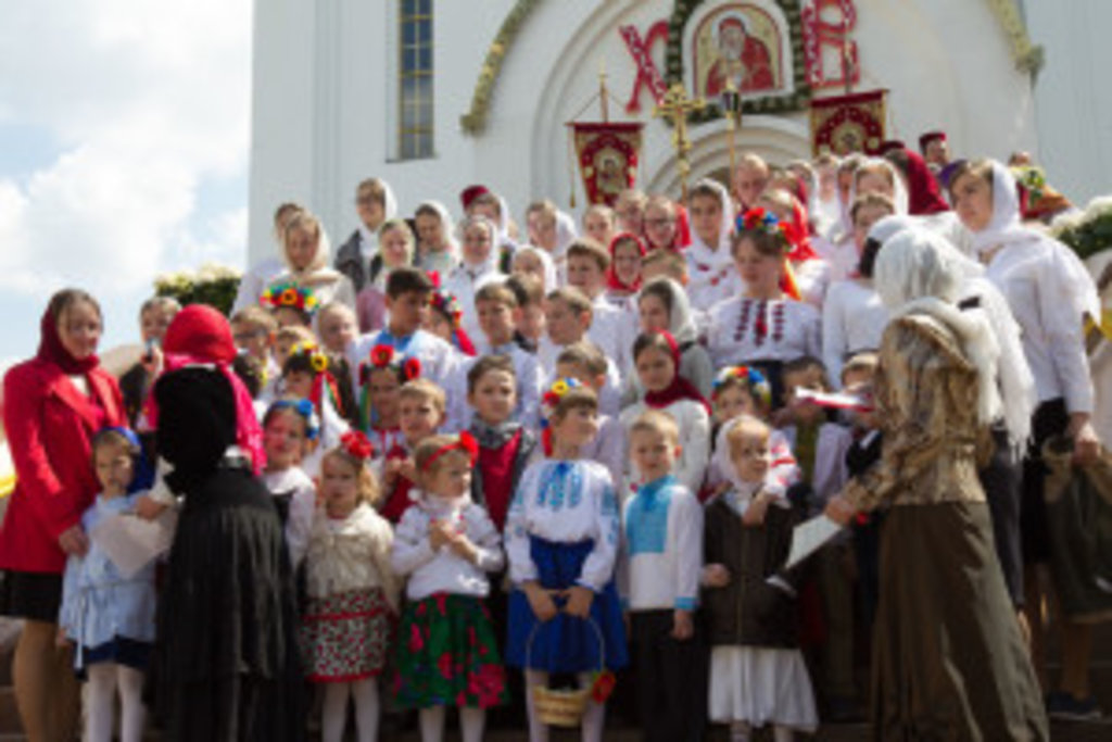 Юні парафіяни собору Тернополя