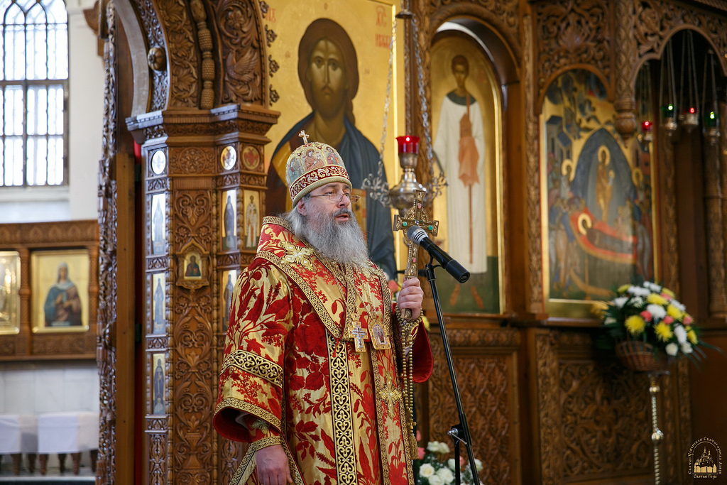 Митрополита святогорского арсения. Торжество Православие в Святогорской Лавре.