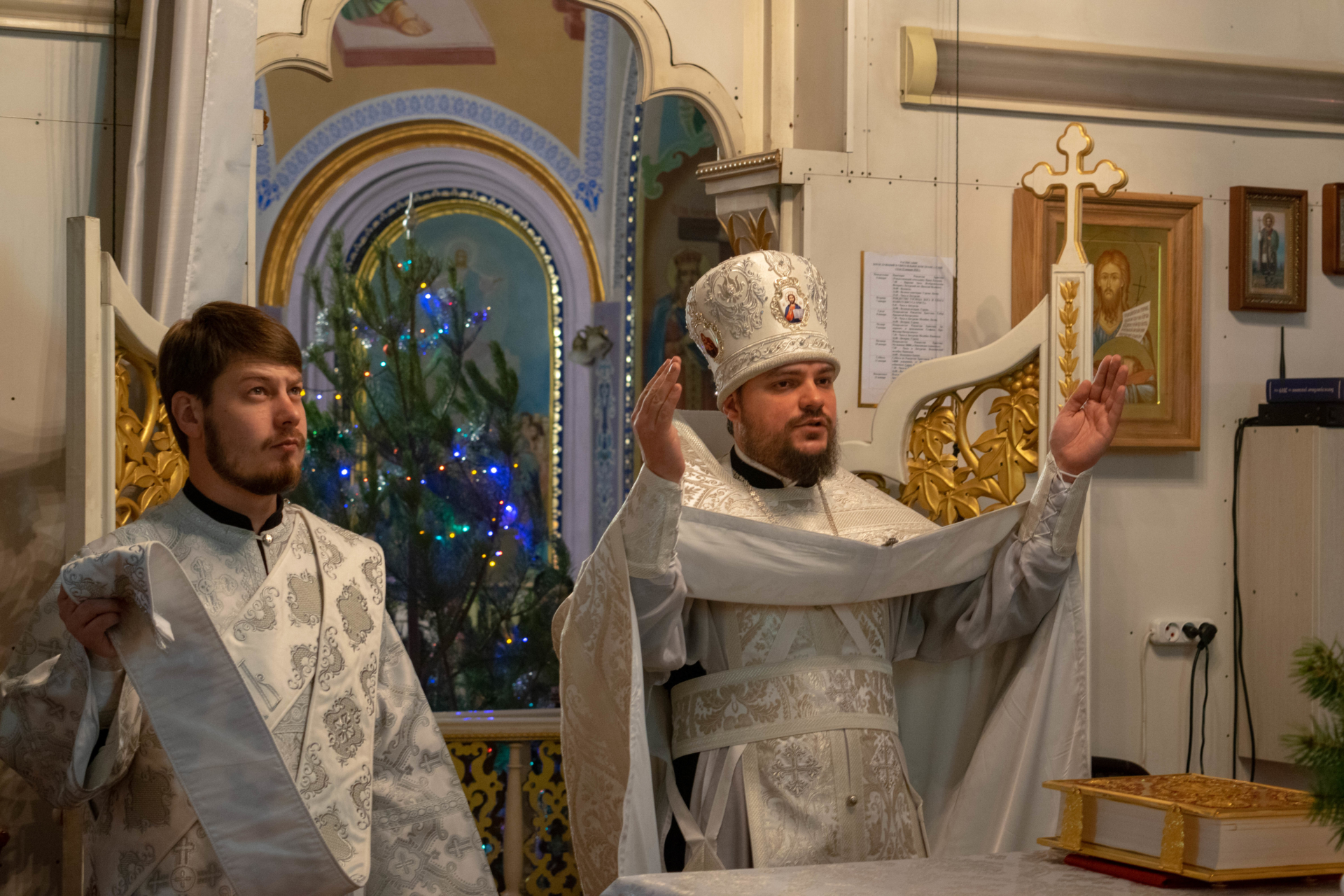 Симферопольская епархия. Свято-Ильинский храм (Саки) Рождество.