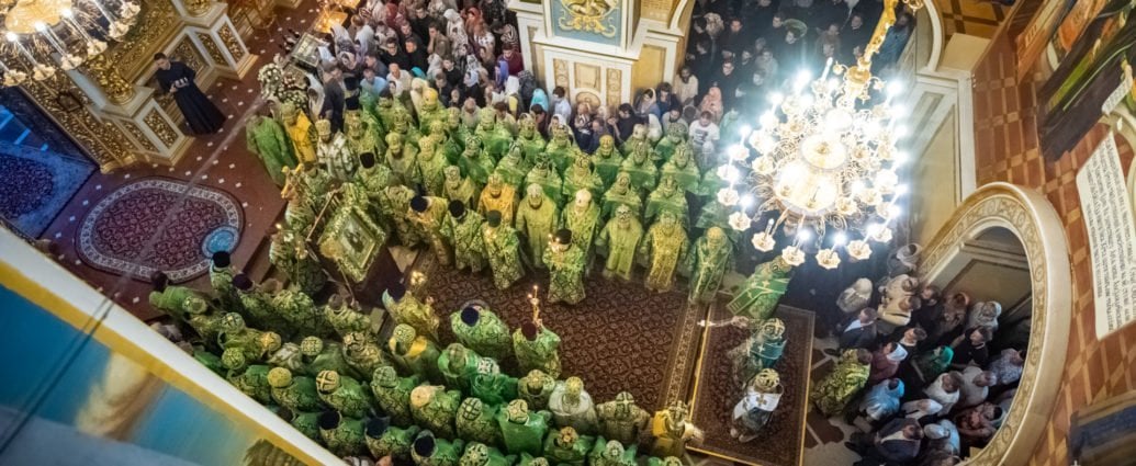 Predstoyatel Ocholiv Vsenichne Bdinnya Naperedodni Dnya Pam Yati Prepodobnogo Antoniya Pecherskogo Ukrayinska Pravoslavna Cerkva