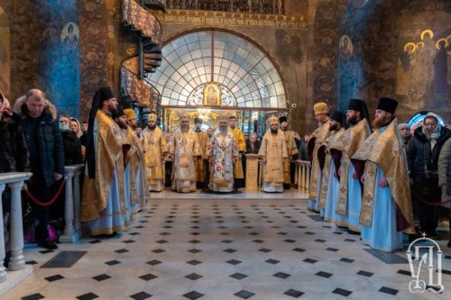 У Неділю після Богоявлення Блаженніший Митрополит Онуфрій очолив Божественну літургію у Києво-Печерській Лаврі (+відео)