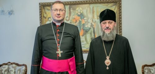 Керуючий справами УПЦ зустрівся з Апостольським Нунцієм в Україні