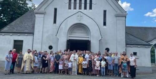Протоієрей Миколай Данилевич відвідав новостворену громаду УПЦ в Лейпцигу