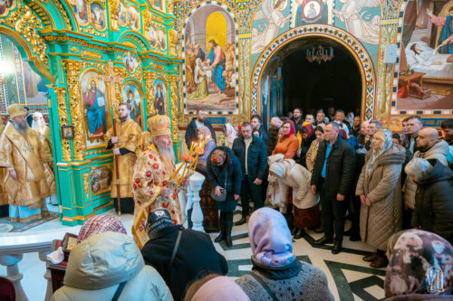 В Неделю о мытаре и фарисее Предстоятель возглавил Божественную литургию в Киево-Печерской Лавре (+видео)