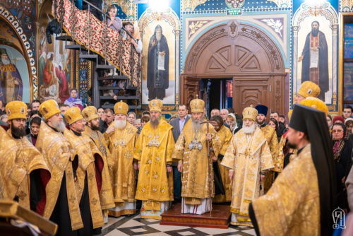 Накануне Недели Торжества Православия Предстоятель возглавил всенощное бдение в Киево-Печерской Лавре