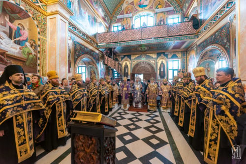 Напередодні Неділі четвертої Великого посту Предстоятель очолив всенічне бдіння у Києво-Печерській Лаврі