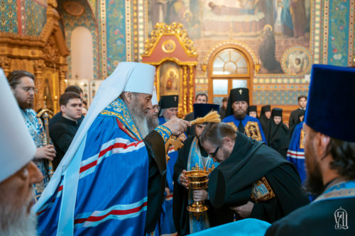 Предстоятель очолив чин наречення в єпископів у Пантелеймонівському монастирі Києва (+відео)