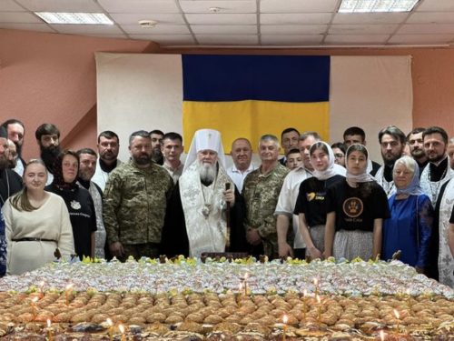 Керуючий Мукачівською єпархією освятив понад 5 тис. пасок та пасхальних кошиків для ЗСУ та вимушених переселенців