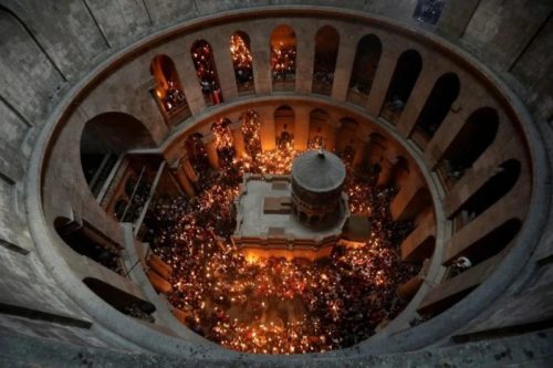 Православні паломники з України візьмуть участь у церемонії сходження Благодатного Вогню в Єрусалимі