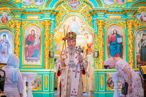 У Неділю 4-ту після Пʼятидесятниці Предстоятель очолив Божественну літургію у Києво-Печерській Лаврі (+відео)
