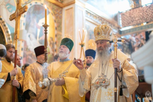 Накануне Недели 2-й по Пятидесятнице Предстоятель возглавил всенощное бдение в Киево-Печерской Лавре