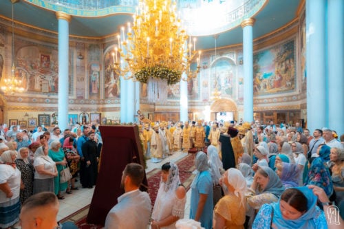 Предстоятель очолив святкування з нагоди 30-річчя парафії Ольгинського собору у Києві (+відео)