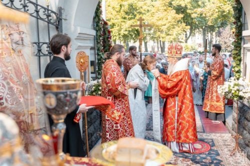 Блаженніший Митрополит Онуфрій очолив престольне свято Іллінської церкви на Подолі (+відео)